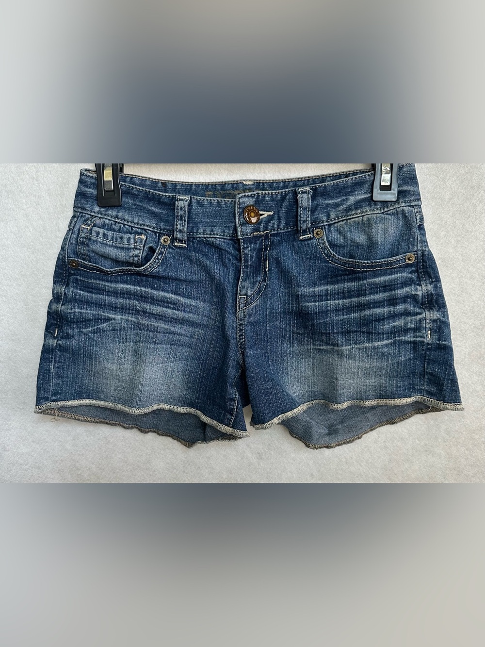 Express Blue Denim Shorts